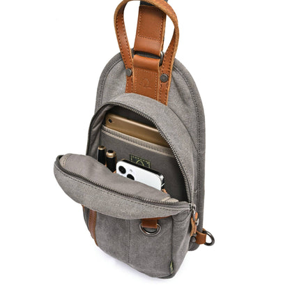 Agave Sling Bag in Grey