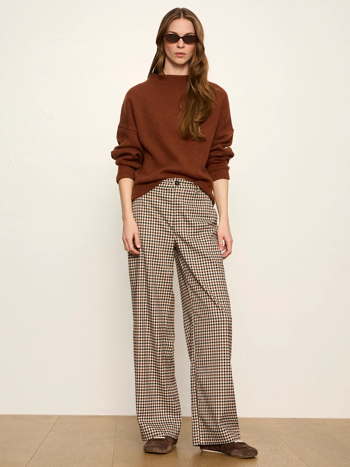 Ribbed Dolman Sweatshirt in Cocoa | Sanctuary