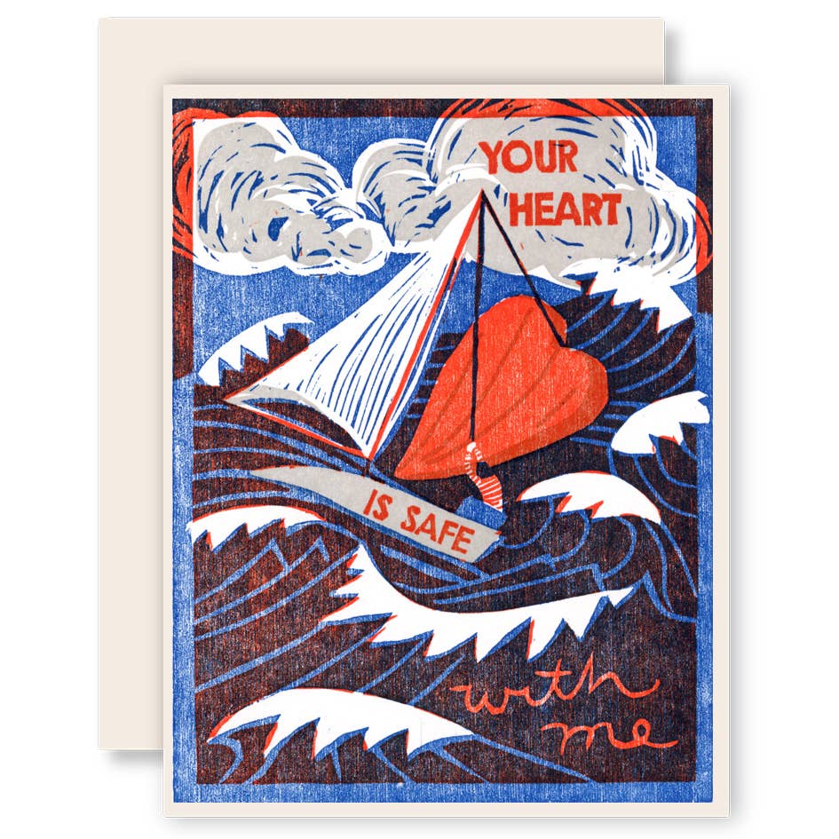 Your Heart is Safe With Me Card