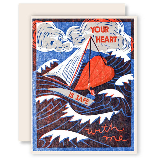 Your Heart is Safe With Me Card