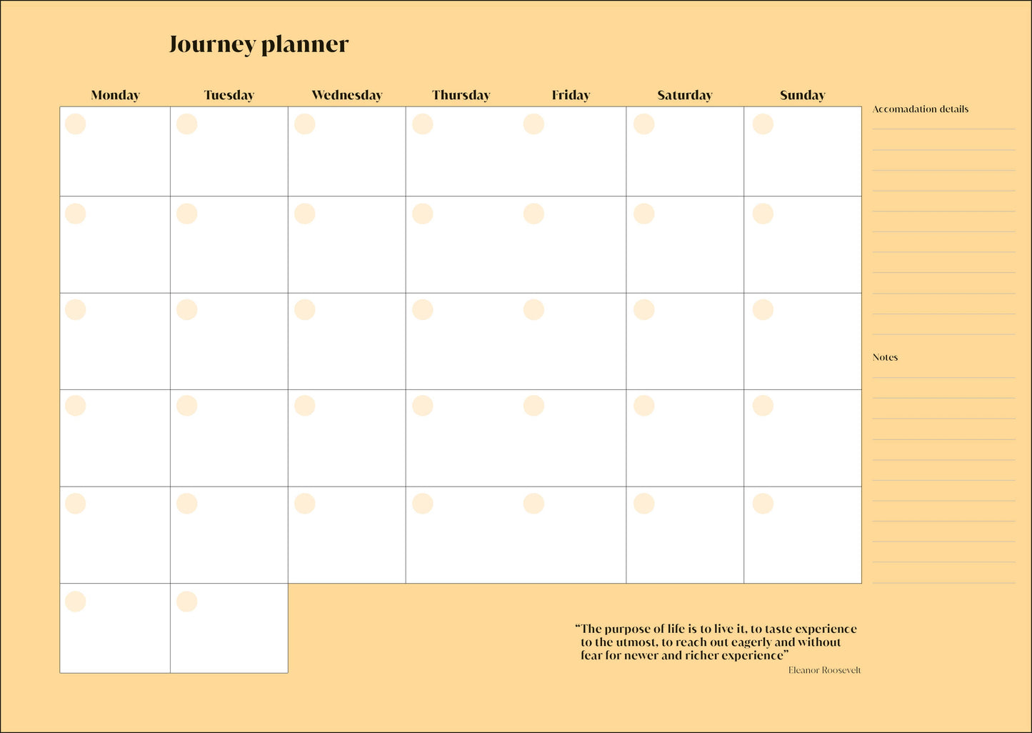 Travel Journal