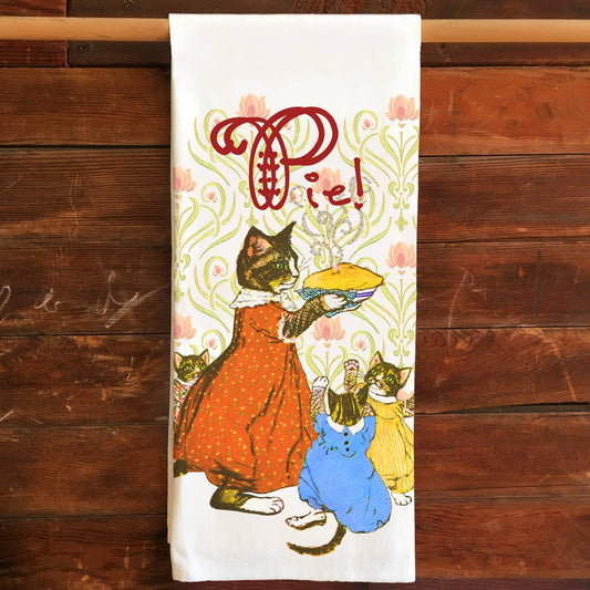 Pie Flour Sack Tea Towel
