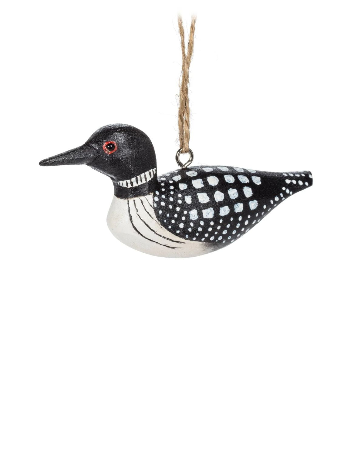 Loon Carved Ornament