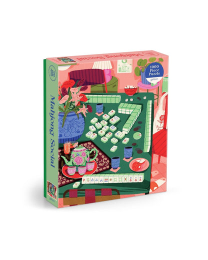 Mahjong Social 1000 Piece Puzzle