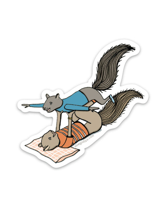 Flying Squirrel Sticker