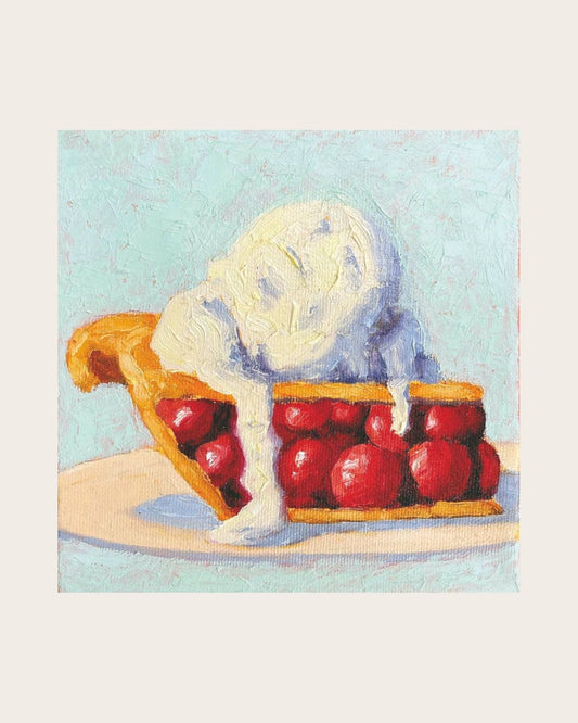 Cherry Pie Beverage Napkins