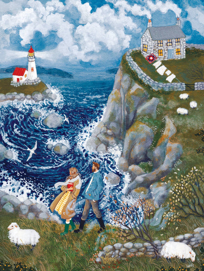 Wind Ridge Cottage 1000 Piece Puzzle