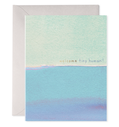 Tiny Human New Baby Card