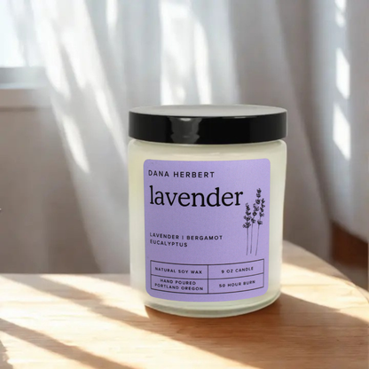 Lavender Jar Candle