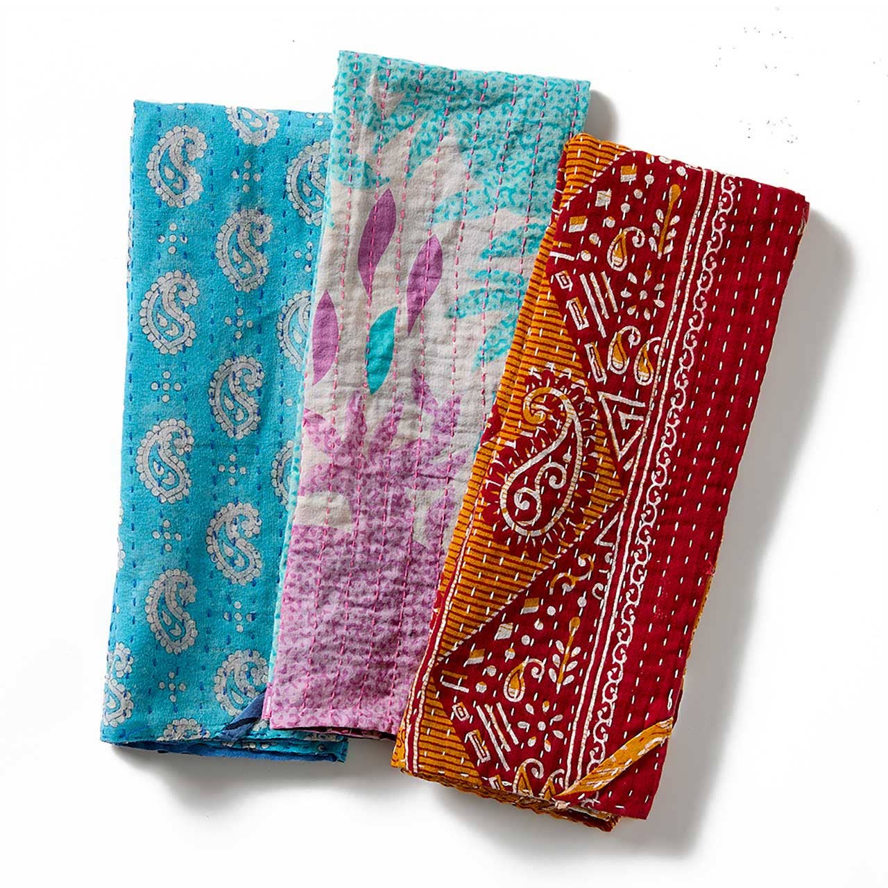 Assorted Kantha Dishtowel