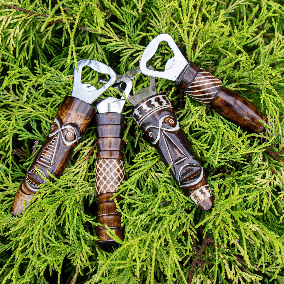 Assorted African Bone Bottle Opener