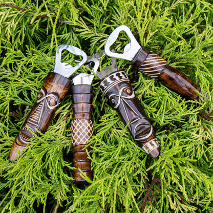 Assorted African Bone Bottle Opener