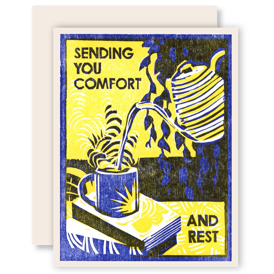 Sending You Comfort and Rest Card