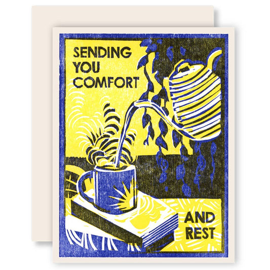 Sending You Comfort and Rest Card