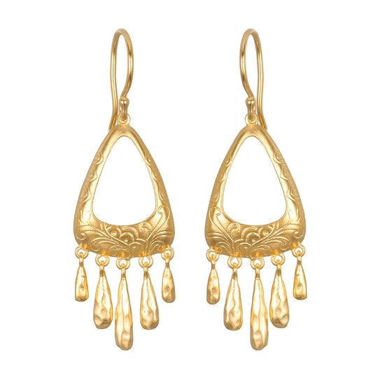 Gold Petal Earrings | Satya