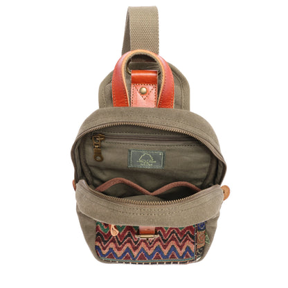 Four Seasons Sling Bag in Olive