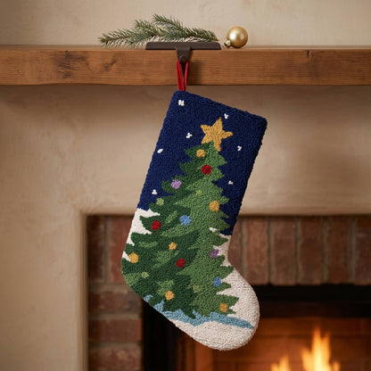 Christmas Tree Hook Stocking