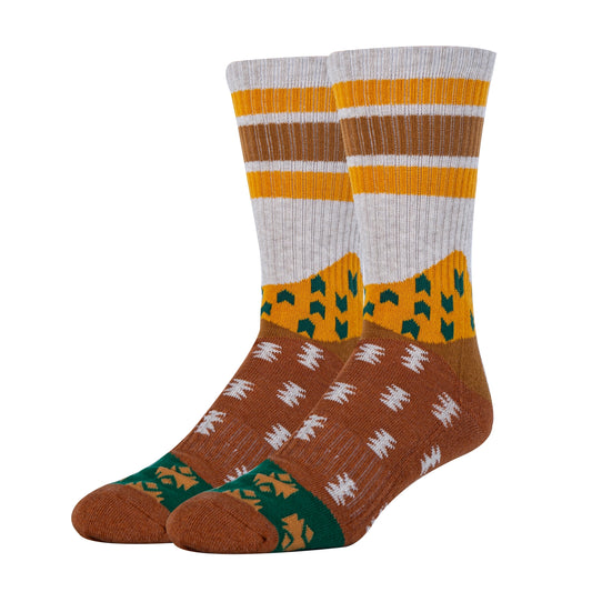 Dewy Mountain Athletic Crew Socks