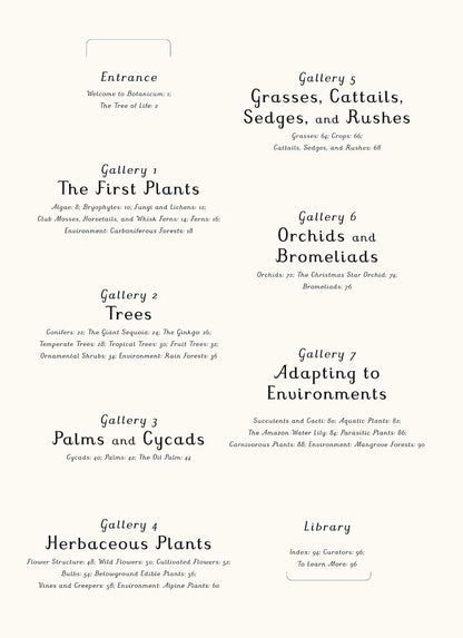 Botanicum: Welcome to the Museum Book