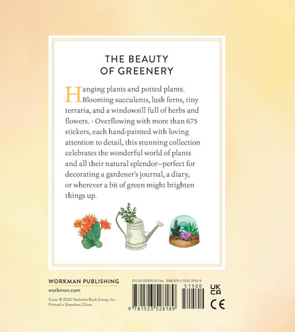 A Plant Lover's Sticker Book