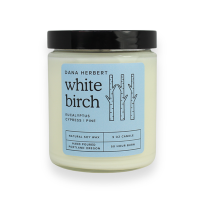 White Birch Jar Candle