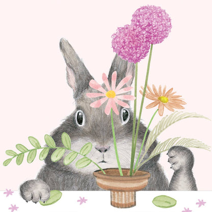 Happy Mother's Day Flower Arrangement Card