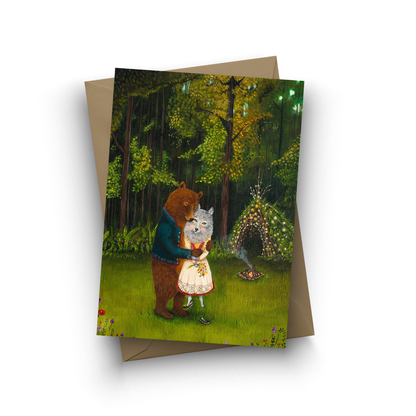Swept off Her Feet Card