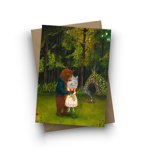 Swept off Her Feet Card