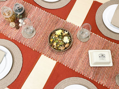 Rust & Jute Table Runner