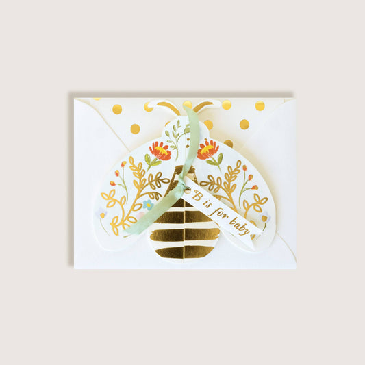 Bee is for Baby Card