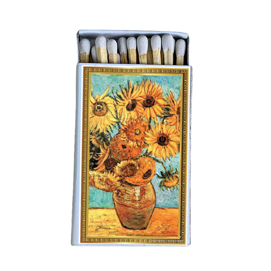 Van Gogh Sunflowers Matches