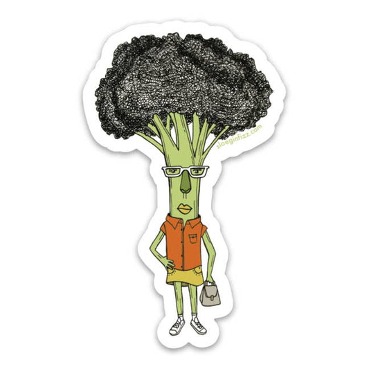 Broccoli Ma'am Sticker