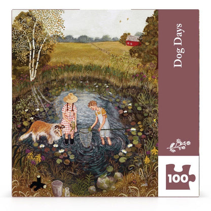 Dog Days Mini 100 Piece Mini Puzzle