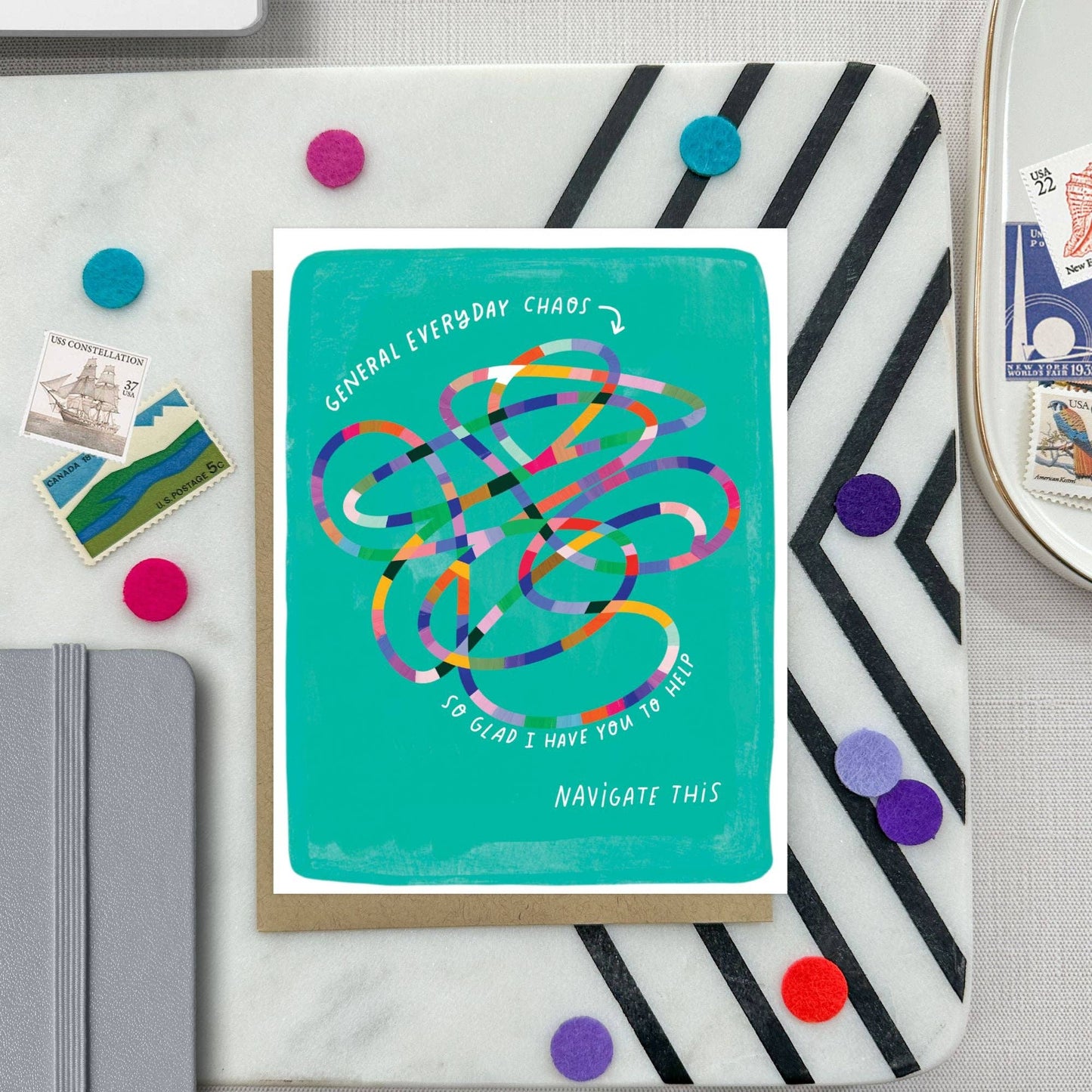 Everyday Chaos Friendship Card