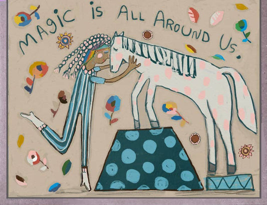 Magical Horse Card