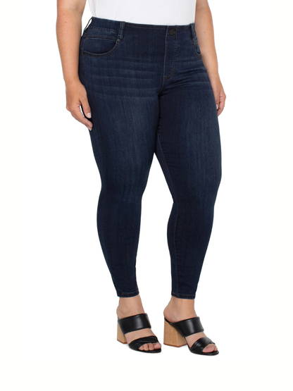 Gia Glider Ankle Skinny in Dunmore Dark | Liverpool