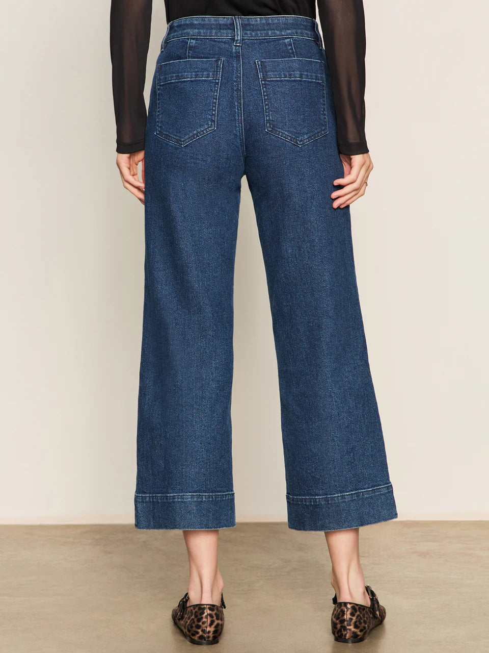 Marine Crop Jean in Aspen | Sanctuary