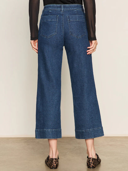 Marine Crop Jean in Aspen | Sanctuary