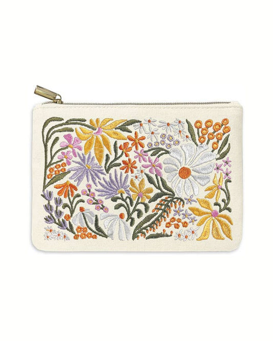 Wildflowers Floral Pouch