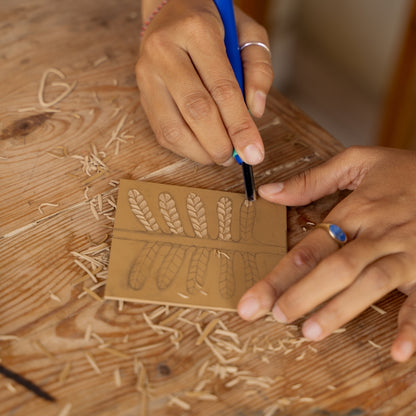 Beginner Linocut Workshop with Rachel Miller