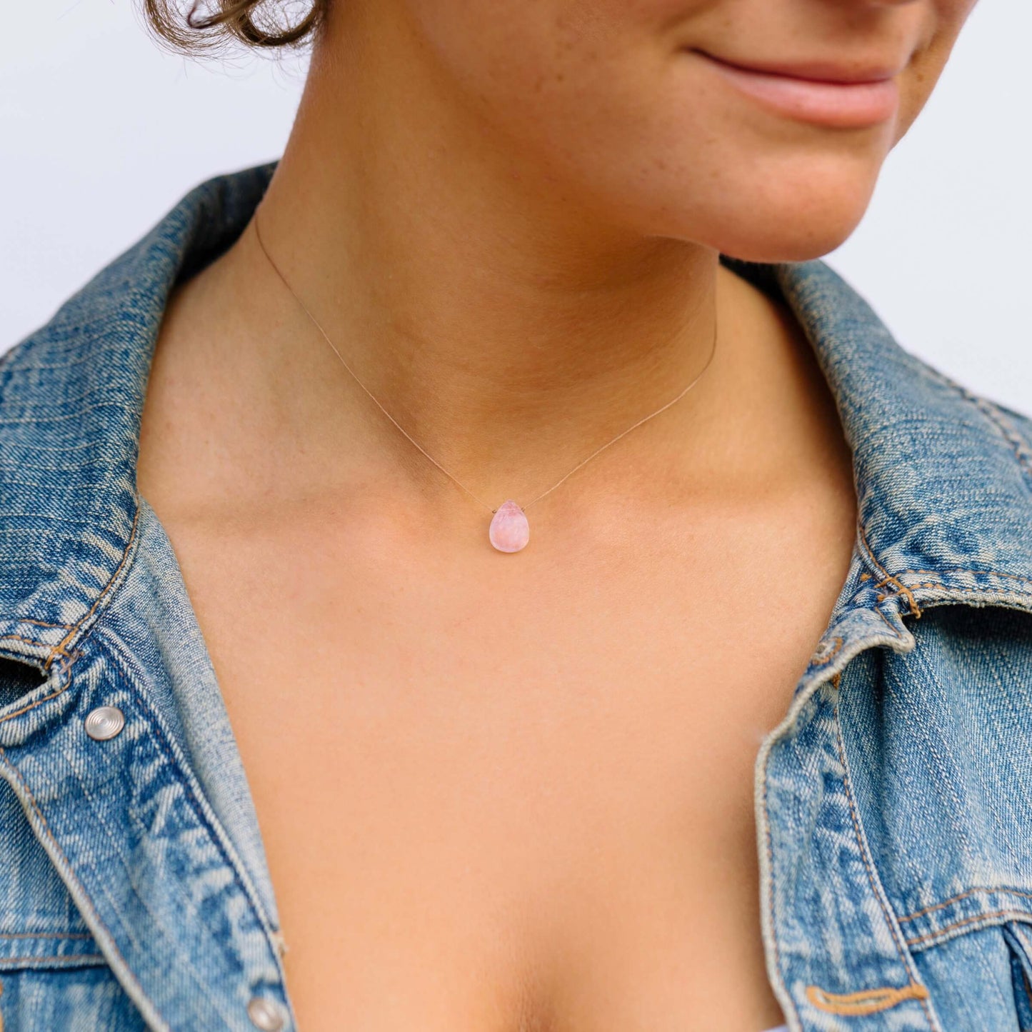 Love Rose Quartz Necklace