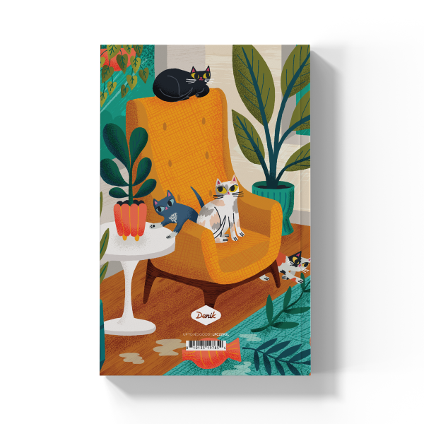 Cats Up To No Good Layflat Notebook