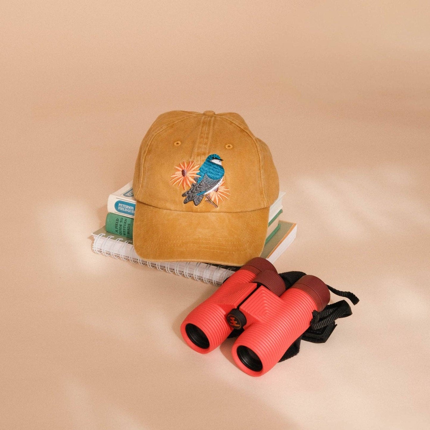 Tree Swallow Washed Hat in Amber