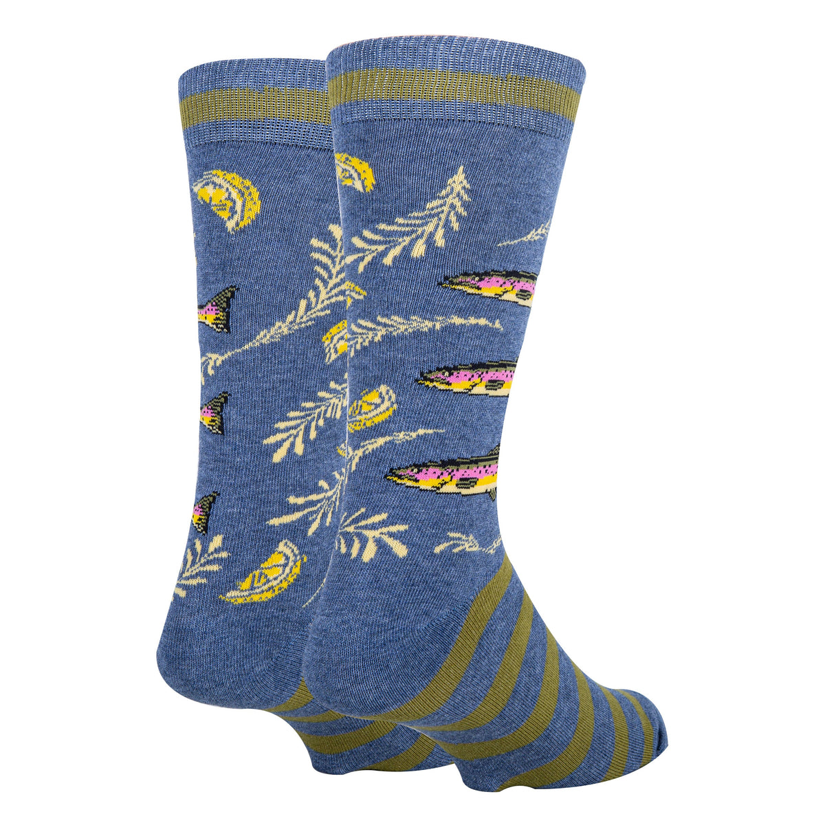Water Trails Men's Crew Socks