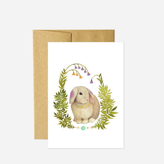 Bunny Bloom Card
