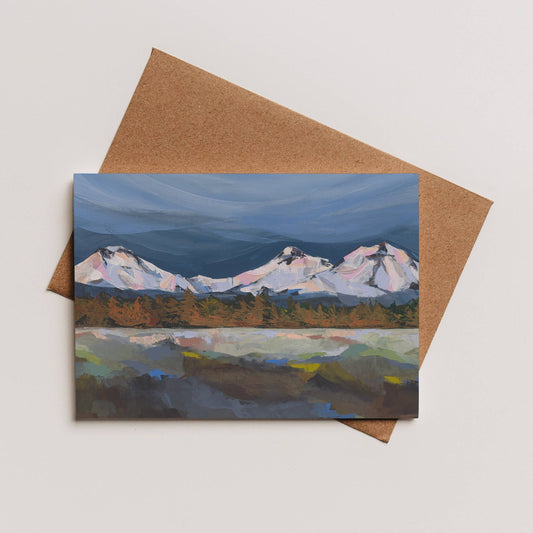 Three Sisters Panorama Card