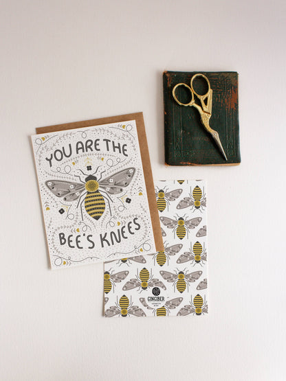 Bee's Knees Thank You Card