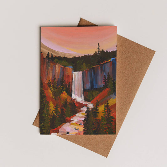 Tumalo Falls Card