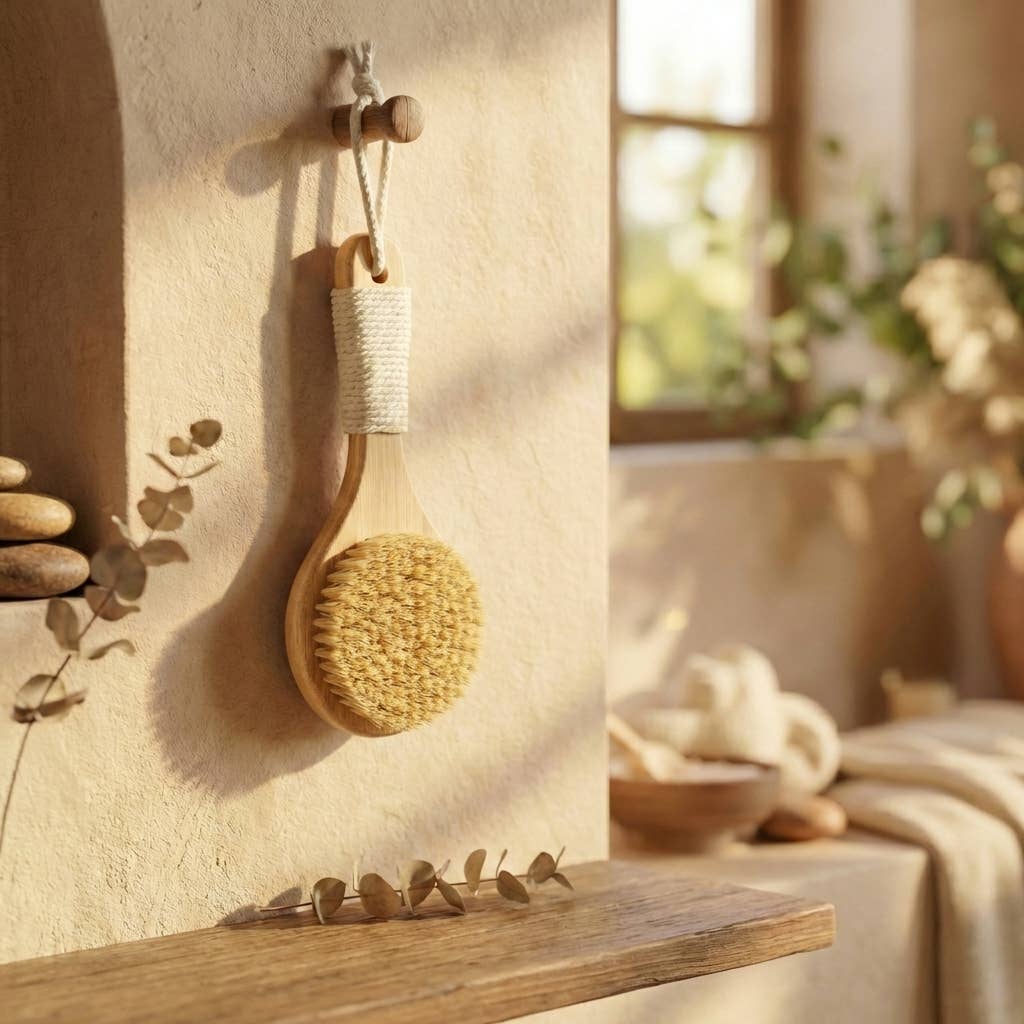 Bamboo Mini Dry Brush