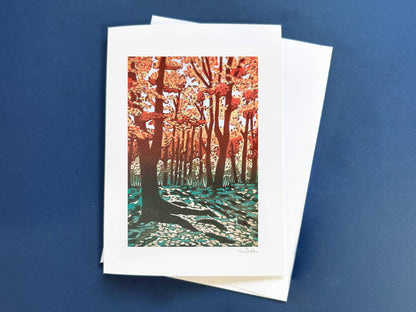Maple Glow Card